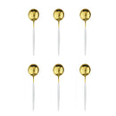 Ljojo Mini Stainless Steel Tea Spoon Set for Coffee, Tea, and Sauces