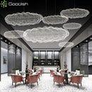 Ljojo Luxury Bubble Cloud LED Pendant Chandelier for Living Dining Room Home Decor