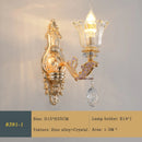 French Crystal Chandelier Luxury Living Room Candle Lamp Ljojo
