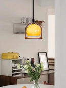 French Vintage Small Chandelier Medieval Porch Creative Senior Atmosphere Pendant Lamp by Ljojo