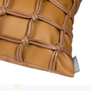 Ljojo Minimalist Woven Leather Cushion & Pillow Set
