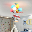 Ceiling Light LED Colourful Balloon Kawaii Cartoon Lamp for Boy Girl Room Decor by Ljojo