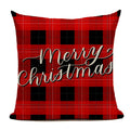 Linen Christmas Cushion Covers for Couch Living Room - Ljojo Glam Décor
