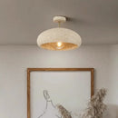 Ljojo LED Ceiling Pendant Light: Elegant Wabi Sabi Chandelier for Home Decor