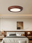 Ljojo LED Study Lamp Walnut Ceiling Light