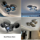 Ljojo LED Cobblestone Ceiling Chandelier for Modern Home Decor
