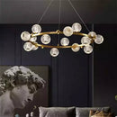 Nordic Luxury Bubble LED Restaurant Pendant Lights - Modern Ball Chandeliers by Ljojo