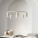 Ljojo Round Chandelier Hanging Lights for Living Room Kitchen Bedroom - Modern Stylish Pendant Suspension