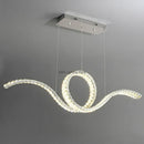 Ljojo Luxury Crystal Chandelier: High-End Dimmable Pendant Lamp