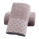 Ljojo Luxury Cotton Bath Towels - Ultra Soft & Absorbent Large Bathroom Towels