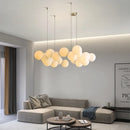 Nordic Designer Bubble Chandelier Modern Round Ball Pendant Light for Living Room by Ljojo