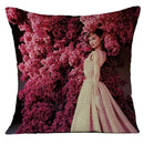 Audrey Hepburn Plush Cushion Cover by Ljojo - Home Decor Sofa Pillow Cover
