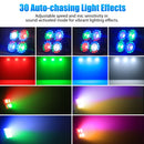 Ljojo™ Wash Lights 4x12W RGBW LED Par Lights for DJ Disco Party Event