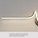 Ljojo LED Wall Light: Modern Bedroom Bedside Hotel Stairs Living Room Decor