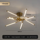 Ljojo LED Stick Shape Chandelier Pendant Light for Modern Home Decor