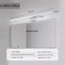LED Wall Lamp 40/80/100cm Modern Mirror Decor Lighting Strip for Bathroom by Ljojo