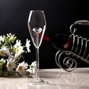 Ljojo 3D Clear Diamond Glass: Red Wine Glass Cup, Champagne Flute Goblet - Home Gift