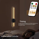Ljojo LED Rechargeable Wall Light with Wireless Remote Control for Bedroom & Bathroom Lighting