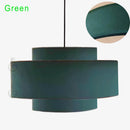 Japanese Style Fabric LED Pendant Light for Living Room by Ljojo
