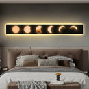 Ljojo LED Light Painting Wall Decor for Bedroom and Living Room - Long Illuminated Background