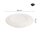 Ljojo Matte Wave Ceramic Dessert Plate Set - Molecular Cuisine Tableware