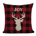 Linen Christmas Cushion Covers for Couch Living Room - Ljojo Glam Décor
