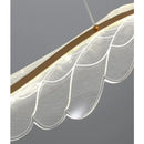 Gold Angel Wings Chandelier Modern Nordic LED Pendant Lighting for Dining Room Table by Ljojo