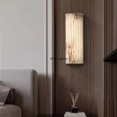 Ljojo Marble LED Wall Lamp Nordic Design Bedside Reading Sconce Stone Art Decor