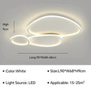 Ljojo Geometric LED Ceiling Light Chandelier Modern Living Room Decorative Home Lamp