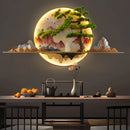 Ljojo 3D Landscape LED Picture Sconce for Home Decor Bedroom Living Room