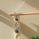 Ljojo™ Macrame Floating Shelf with Sticks - Boho Home Decor & Plant Display
