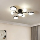 Nordic Glass Ball LED Chandelier Hanging Light Fixture for Living Room - Ljojo