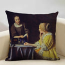 Elegant Ljojo 45x45cm Print Cushion Cover for Home, Hotel, Office Décor