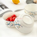 Ljojo 5-inch Bone Golden Bell Large Rice Bowl Noodle Bowl