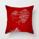 Ljojo Love Heart Cushion Cover for Living Room Sofa Valentine's Day Home Decor