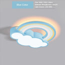 Ljojo Cartoon Rainbow Cloud Ceiling Light for Children's Bedroom - Princess Room Lighting Fixtures