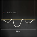 Modern Long Hose Led Ceiling Chandelier for Dining Room Kitchen Bar Pendant Lighting by Ljojo