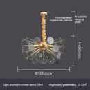 Dandelion LED Chandelier Modern Stylish Lighting Fixture for Bedroom Living Room by Ljojo