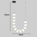 Ljojo LED Pendant Chandeliers Staircase Lighting for Modern Living Room Decor