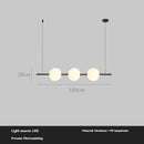 Nordic Cream Bubbles LED Pendant Chandeliers for Living Rooms by Ljojo