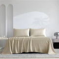 Ljojo 100% Organic Bamboo Silky Bed Sheet Set - Luxuriously Soft Hotel Bedding