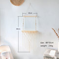 Ljojo™ Macrame Floating Wall Shelf for Modern Home Decor