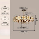 Retro Baroque Style Chandelier for Bedrooms and Cloakrooms by Ljojo