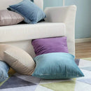 Blue Velvet Throw Pillow Cover - Ljojo Home Decoration Pillowcase