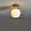 Ljojo LED Ceiling Lights: Modern Nordic Style Aluminum Glass Lamp for Indoor Living Room