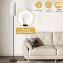 LED Floor Lamp Modern Gold Metal Night Light for Bedroom Living Room Office Home by Ljojo