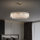 Ljojo Modern Glass Chandelier Lamp Luxury Home Decor Lighting Living Room