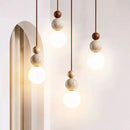 European Travertine LED Pendant Lamp for Bedroom - Ljojo