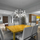 Ljojo Firefly Branch Chandelier Pendant Light for Kitchen Dining Living Room