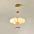 6-Light Nordic Planet 3D Moon Ceiling Chandelier Pendant Lamp by Ljojo